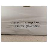 Weston Window Pane Floor Lamp Black