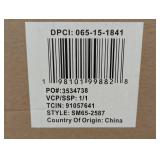 Octagon Concrete Planter Gray - 10"