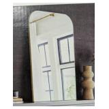 24" x 36" Infinity Mantle Mirror Brass