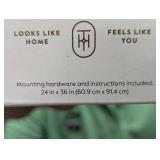 24" x 36" Infinity Mantle Mirror Brass