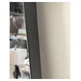 24" x 36" Infinity Mantle Wall Mirror Black