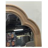 30" x 42" French Country Wall Mirror - Light Brown
