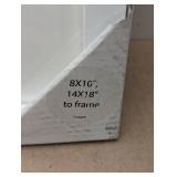 Pair of 2 - 14" x 18" Matted to 8" x 10" Thin Gallery Frame - Threshold™
