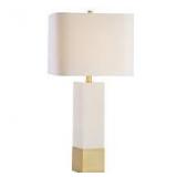 JONATHAN Y - Jeffrey 29" Metal/Marble LED Table Lamp