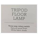 Modern Tripod Floor Lamp Natural - Threshold™