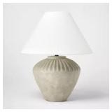 Ceramic Table Lamp Tan - Threshold™ designed with Studio McGee - 16"
