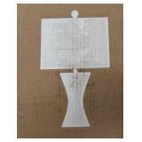 JONATHAN Y Set of 2 27" Laura Coastal Designer Iron/Rattan Wicker Table Lamps