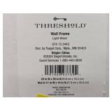 20" x 30" Poster Frame Light Wood - Threshold™ - Matted 11" x 14"