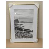 15.4" x 21.4" Matted to 11" x 17" Thin Metal Gallery Frame Brass - Project 62