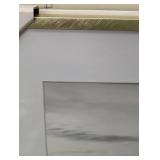 15.4" x 21.4" Matted to 11" x 17" Thin Metal Gallery Frame Brass - Project 62