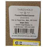 47" x 24" Haze Framed Wall Canvas