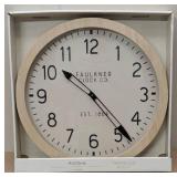 16" Wall Clock Wood - Faulkner Clock Co.