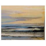 35" x 35" Tonal Tides by Studio Arts Canvas Art Print - Masterpiece