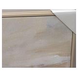 (Set of 2) 24" x 30" Faded Landscape Framed Wall Canvases Natural