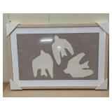 20"x30" Bird Light Wood Framed Art - Threshold™ designed with Studio McGee