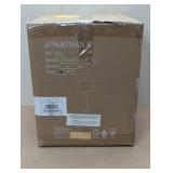 Set of 2 - JONATHAN Y Bennett 22.75" Modern Glam Iron Hourglass LED Table Lamp with USB Charging Port - Gold