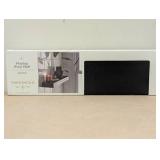 24" Floating Wood Shelf - Threshold™ - Black