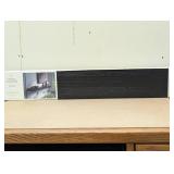 36" Floating Wood Shelf - Threshold™ - Black