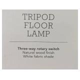 Modern Tripod Floor Lamp Natural - Threshold™