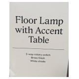 Floor Lamp with Marble Table - Threshold™