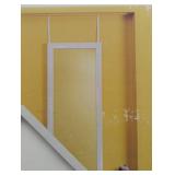 14.81" x 50.75" Over the Door Mirror - Room Essentials™ - White - Minor Chip on Frame