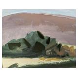 30" x 24" Landscape Framed Canvas Natural - Threshold™