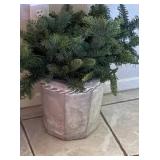Octagon Concrete Planter Gray - Threshold™ designed with Studio McGee - 10"