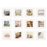 Gallery Perfect (Set of 12) Photo Frames - 12" x 12" - White