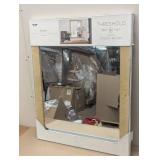 24"x30" Burl Wood Wall Mirror - Threshold™ designed with Studio McGee