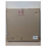 26" Travis Round Wood Accent Wall Mirror - Kate and Laurel All Things Decor - Gold