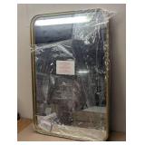 24" x 36" Rectangular Decorative Mirror with Rounded Corners