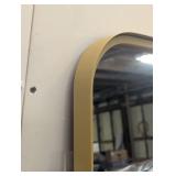 24" x 36" Rectangular Decorative Mirror with Rounded Corners