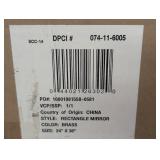 24" x 36" Rectangular Decorative Mirror with Rounded Corners