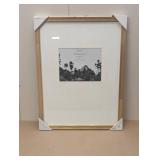 18"x24" Matted to 8"x10" - Matted Gallery Frame Natural Wood