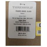 20" x 16" Bear Photography Framed Art Brown - Threshold™: Frame, Animal Wall