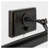 Wall Plug-in Sconce Black - Threshold™ designed with Studio McGee - Oil Rubbed Bronze
