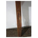 Vintage Wooden Headboard 56" wide