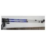 Vintage/Antique Snowshoes 47" long w/ Trekking poles