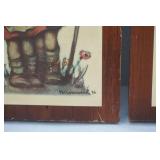 Vintage Hummel Art Prints (4ct)