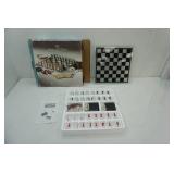 Imperial Estate Crystal: Glass Game Chest 5 in 1