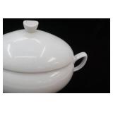 Food Network Porcelain Soup Tureen & Home Essentials Ceramic Yellow Milk Pitcher