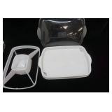 Pampered Chef Chillzanne Rectangle Server 13"x10"