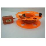 Cord Reel & Extension Cord w/outlet