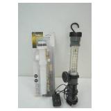 Flexible Plumbing Extension Tube (New) & Work Light