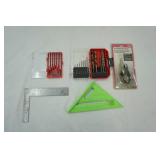 Stanley Small Screwdriver Set & Craftsman Drill Bit Set