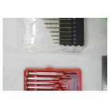 Stanley Small Screwdriver Set & Craftsman Drill Bit Set