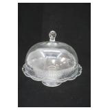 Glass Cake Tray & Cover