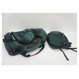 Irei Duffle Bag & Small Backpack Set. GOOD CONDITION