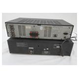 Sanyo Amplifier & Sony 5 Disc CD Player