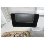 Rubbermaid Food Storage Containers, Cake Pans, Vintage Metal Tray & More